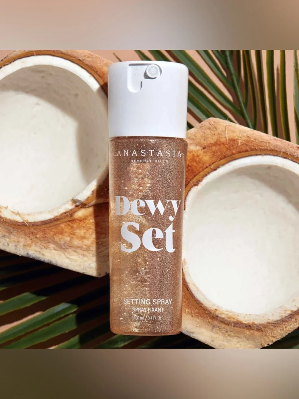 Anastasia Beverly Hills Dewy Set Setting Spray - Rose Gold 3.4 Oz Shimmer